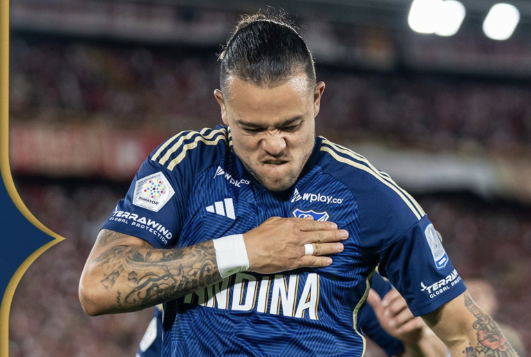 Millonarios se quedó con el clásico y Santa Fe aplazó su clasificación